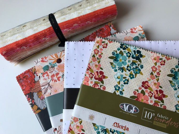 Layer Cakes Fabric Wonders 10" squares Precuts Patchworkstoffe Stoffpackungen