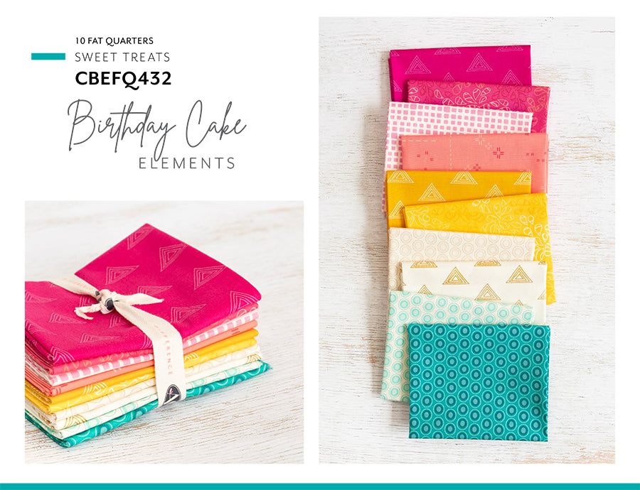 Der Rabe im Schlamm Fat Quarter Bundle Stoffpaket Precuts kaufen Deutschland Art Gallery Fabrics Curated Bundles Sweet Treats Birthday Cake Elements