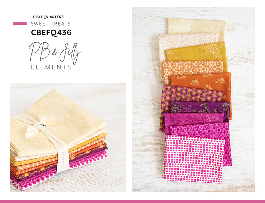 Der Rabe im Schlamm Fat Quarter Bundle Stoffpaket Precuts kaufen Deutschland Art Gallery Fabrics Curated Bundles Sweet Treats Peanut Butter Jelly Elements