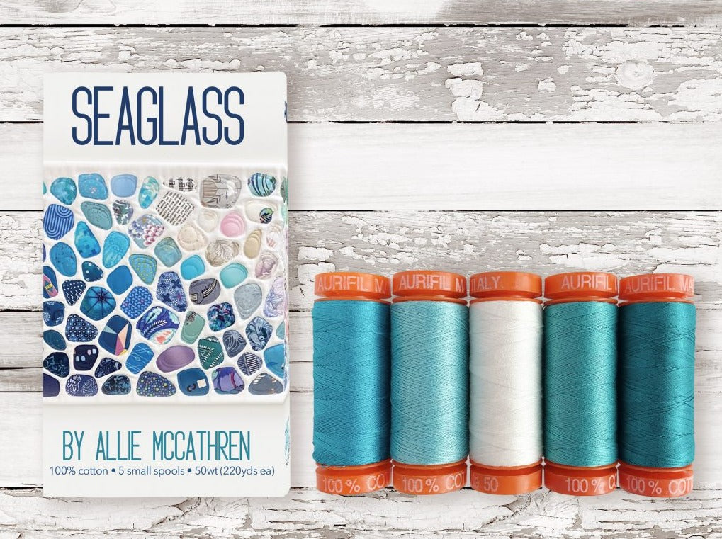 Aurifil Set Packung Kollektion kaufen Deutschland Der Rabe im Schlamm Seaglass Exhausted Octopus Allie McCathren