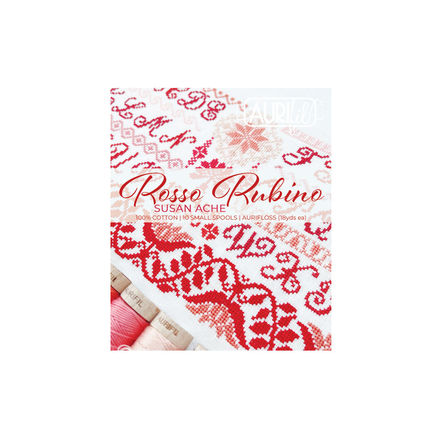 Aurifil Set Packung Kollektion kaufen Deutschland Der Rabe im Schlamm Rosso Rubino Susan Ache