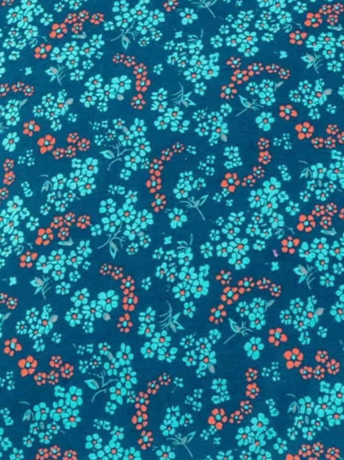 Der Rabe im Schlamm Fat Quarter Patchworkstoff kaufen Petit Pan Paris Stoff Deutschland Neon Neonstoff