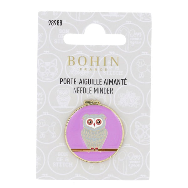 Bohin Nadelhalter Needle Minder Magnet Der Rabe im Schlamm kaufen Chouette Eule