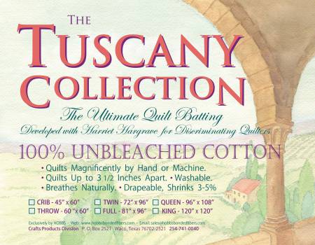 Hobbs Tuscany Unbleached Cotton Twin Size (72 x 96 inch - 182 x 243 cm)