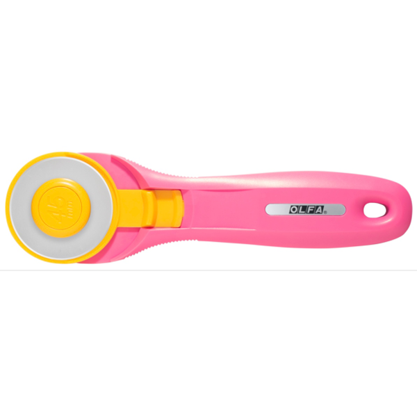 Der Rabe im Schlamm Quiltshop Deutschland Rollschneider 45 mm Olfa pink