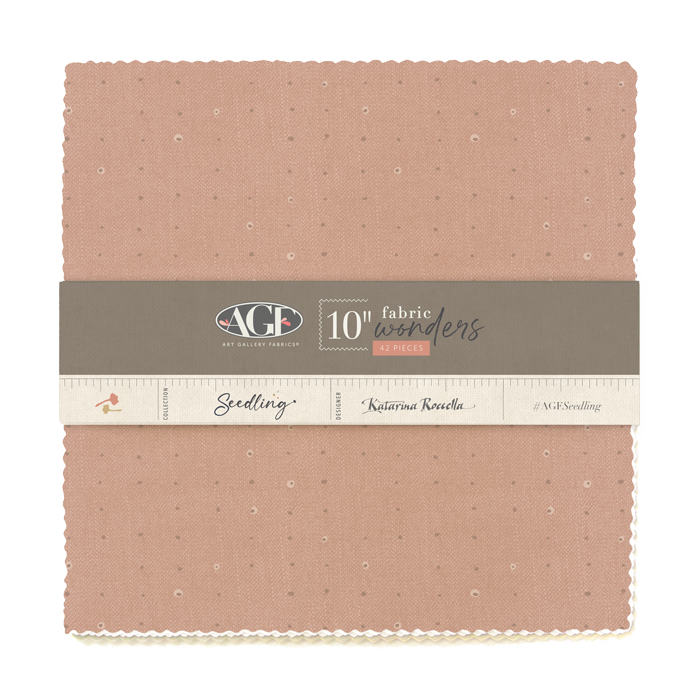 Der Rabe im Schlamm Patchworkstoffe kaufen Quiltshop Deutschland Art Gallery Fabrics Precuts Fabrics Wonders 10“ squares Layer Cake Abstrart Katarina Roccella Seedling