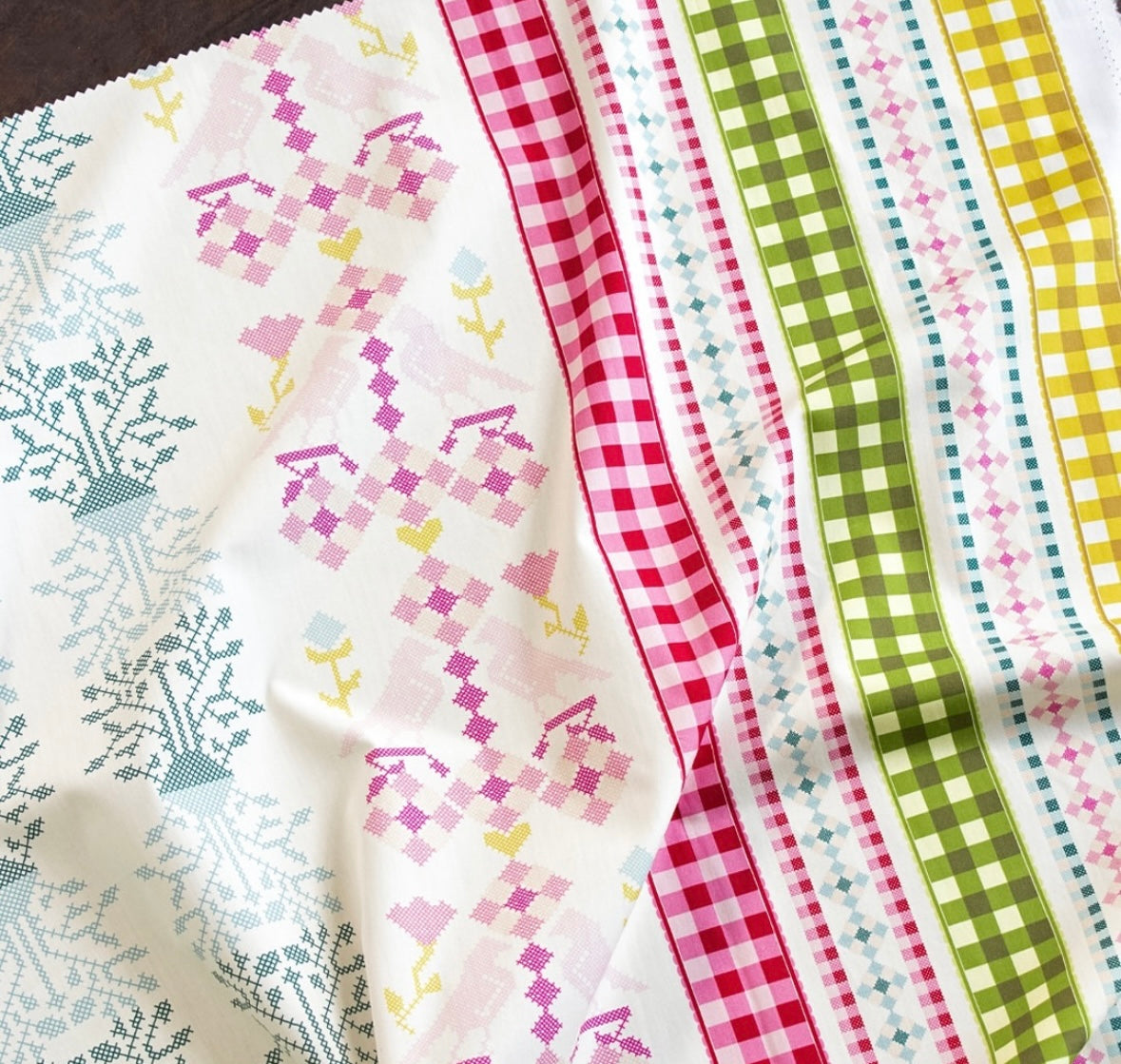 Art Gallery Fabrics Bari J Plaid Tales Anthology Der Rabe im Schlamm Patchworkstoffe kaufen Deutschland