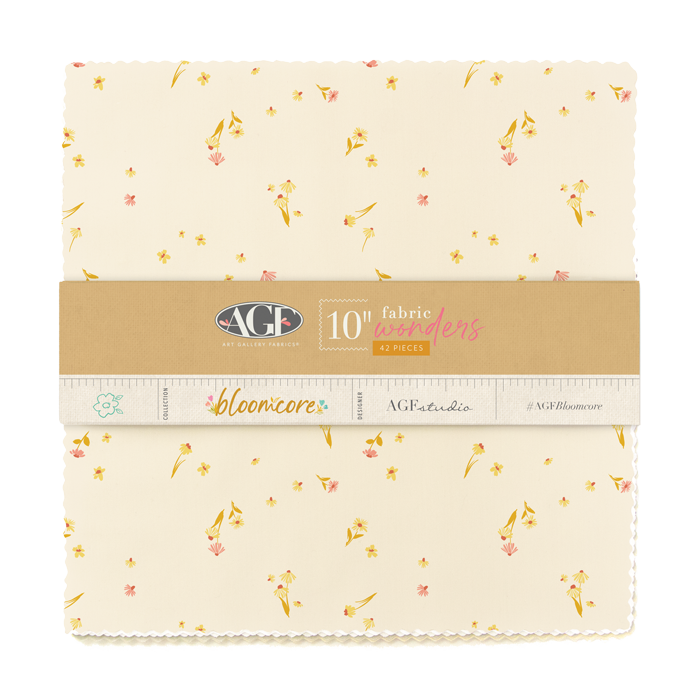 Der Rabe im Schlamm Layer Cake kaufen 10" squares Precuts Fabric Wonders Art Gallery Fabrics AGF studio Bloomcore Patchworkstoffe