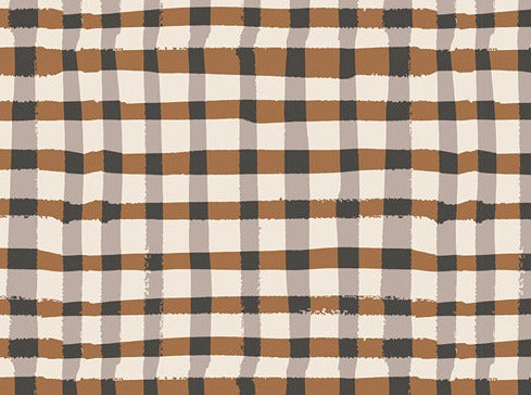 Der Rabe im Schlamm Patchworkstoff Art Gallery Fabrics Lambkin Bonnie Christine Wooly Umber kaufen Quiltshop