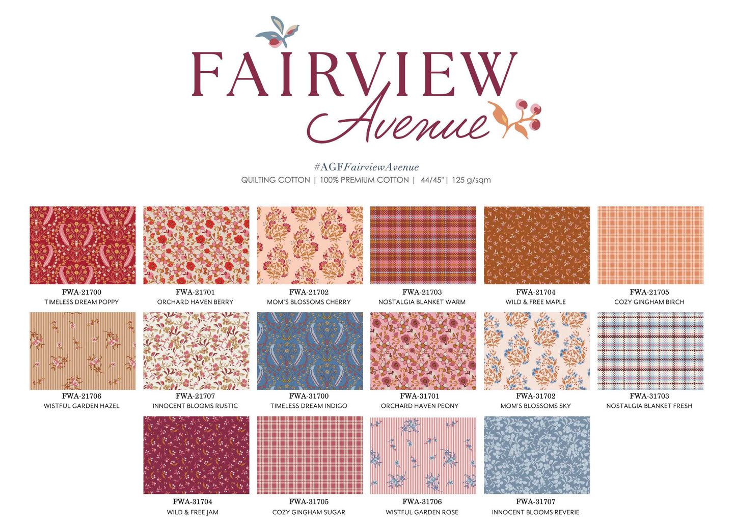 Jelly Roll 2,5 inch Strips Roll Precuts Stoffset Patchworkstoffe kaufen Deutschland Der Rabe im Schlamm Art Gallery Fabrics Bari J Fairview Avenue