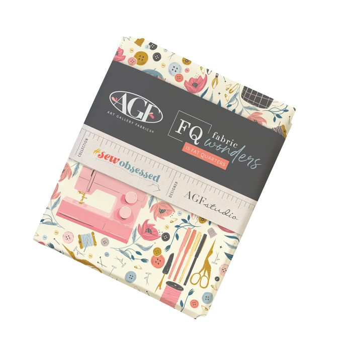 Der Rabe im Schlamm Patchworkstoff kaufen Art Gallery Fabrics Fat Quarter Bundle Stoffpaket Sew Obsessed