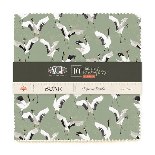 Layer Cake 10“ Fabric Wonders Precuts Stoffset Patchworkstoffe kaufen Deutschland Der Rabe im Schlamm Art Gallery Fabrics Katarina Roccella Soar