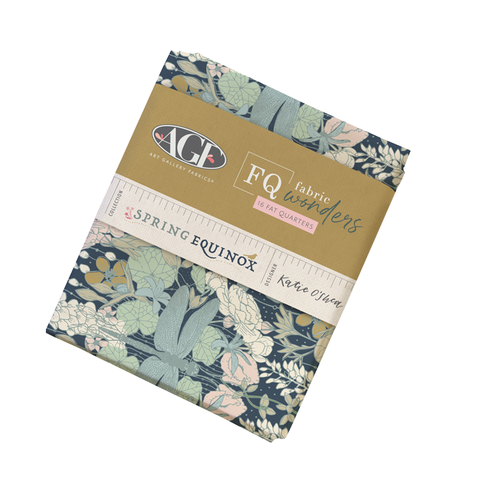 Der Rabe im Schlamm Patchworkstoff kaufen Art Gallery Fabrics Fat Quarter Bundle Stoffpaket Katie O´Shea Spring Equinox