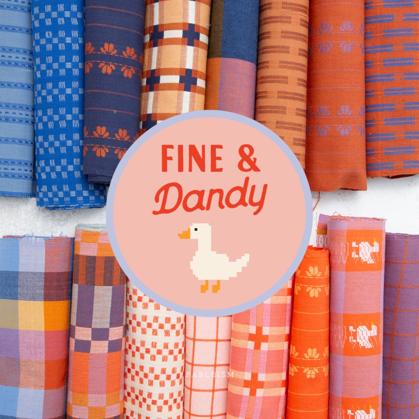 Precuts Stoffset Patchworkstoffe kaufen Deutschland Der Rabe im Schlamm Fableism Fine & Dandy