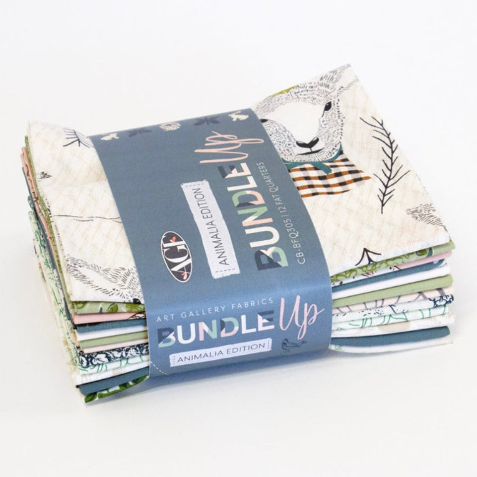 Der Rabe im Schlamm Fat Quarter Bundle Stoffpaket Precuts kaufen Deutschland Art Gallery Fabrics Bundle Up Animalia