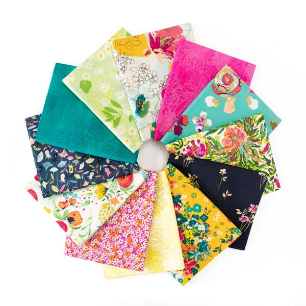 Der Rabe im Schlamm Fat Quarter Bundle Stoffpaket Precuts kaufen Deutschland Art Gallery Fabrics Bundle Up Floralism