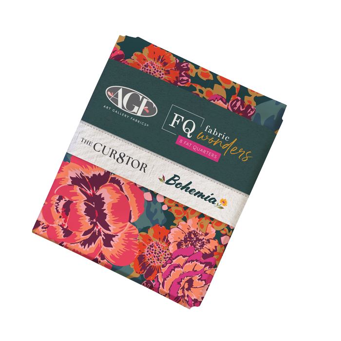 Fat Quarter Bundle Stoffset Patchworkstoffe kaufen Deutschland Der Rabe im Schlamm Art Gallery Fabrics CUR8TOR Bohemia