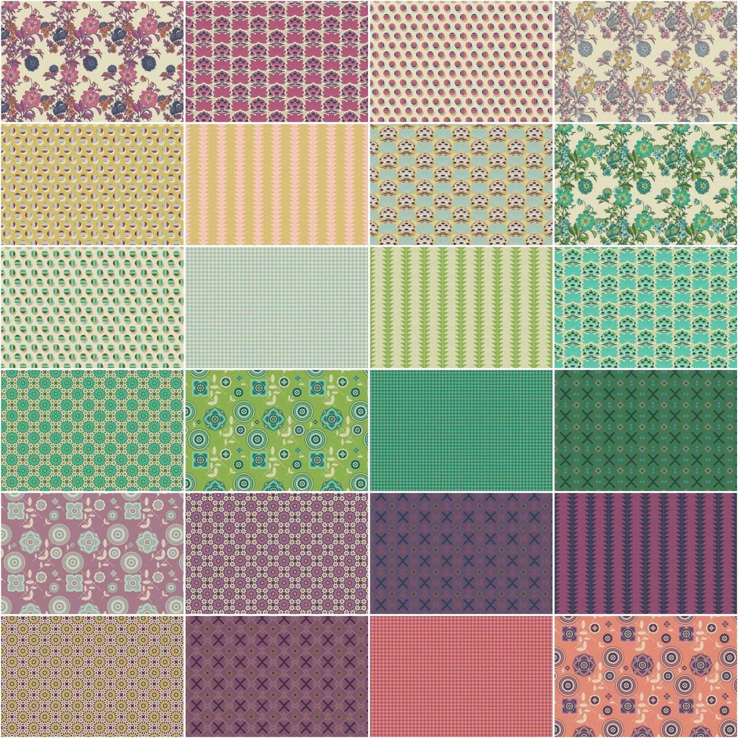 Fat Quarter Bundle "Avalon" von Joel Dewberry und Free Spirits (24 FQ)