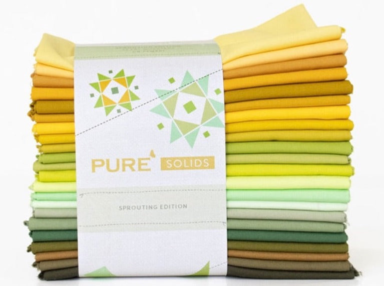 Fat Quarter Bundle Stoffset Patchworkstoffe kaufen Deutschland Der Rabe im Schlamm Art Gallery Fabrics Pure Solids Sprouting Edition