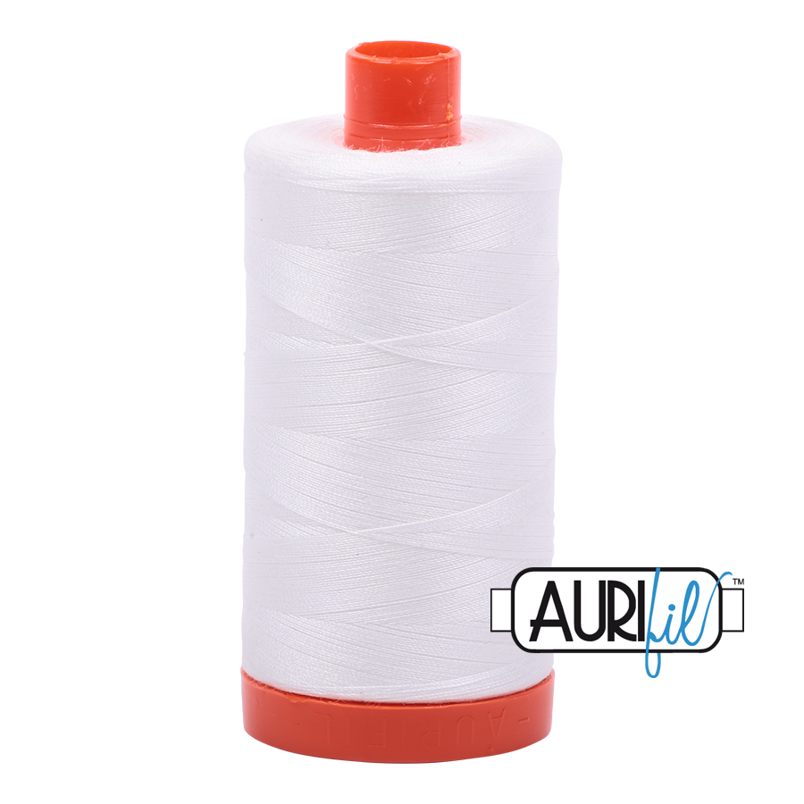 Aurifil Garn 50wt große Spule kaufen 2021 Natural White
