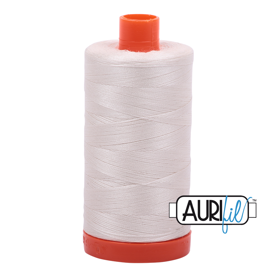 Aurifil Garn Baumwollgarn zum Quilten 50wt große Spule kaufen 2311 Muslin