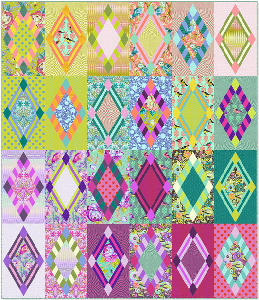 Quilt Kit Rise & Shine Moon Garden Tula Pink Free Spirits Der Rabe im Schlamm kaufen