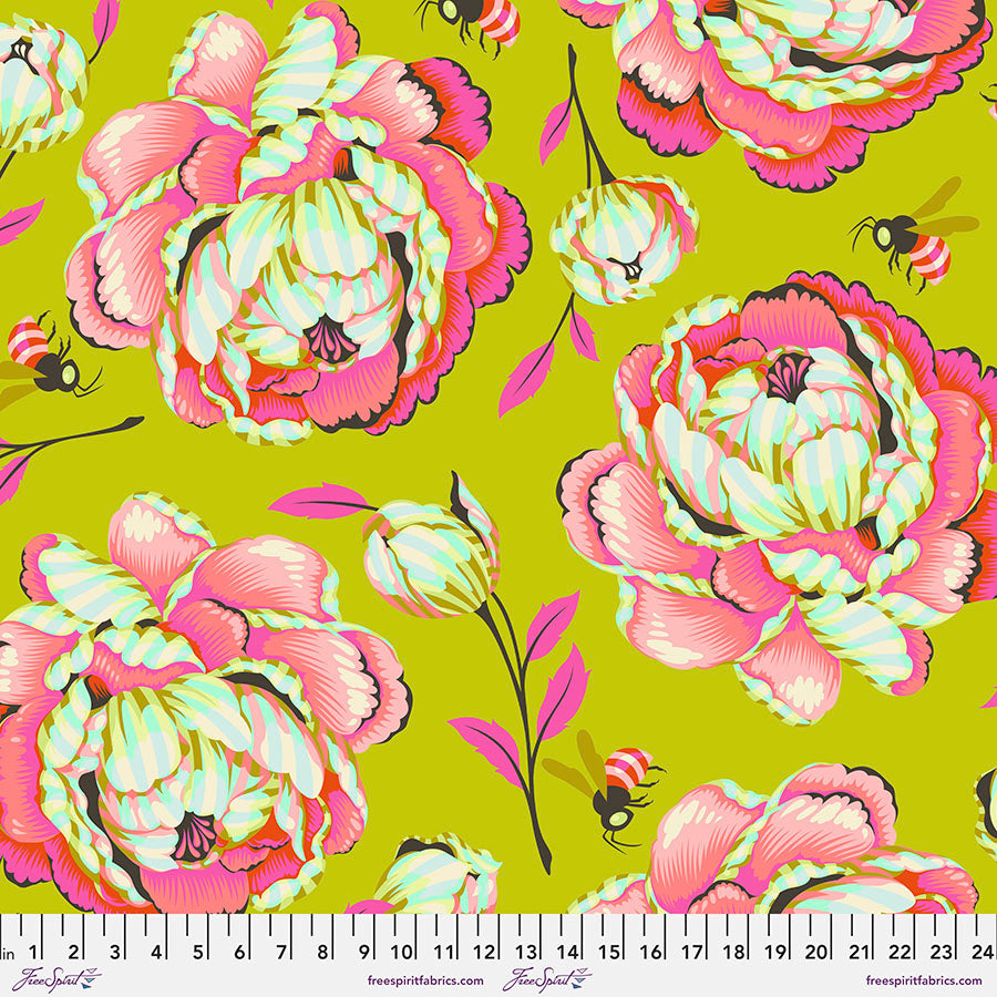 Der Rabe im Schlamm Meterware Free Spirit Überbreite Moon Garden Tula Pink Free Spirit Sonic Bloom Dawn Quiltbacking kaufen