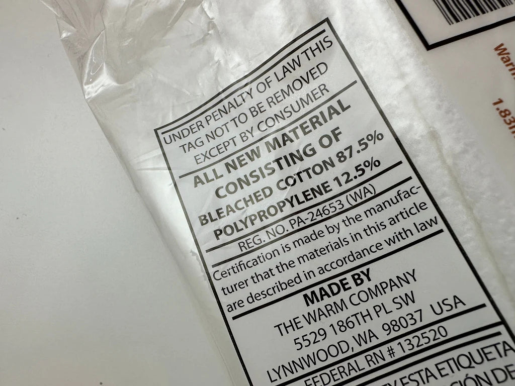 Warm and White Quiltvlies Vlies kaufen Der Rabe im Schlamm