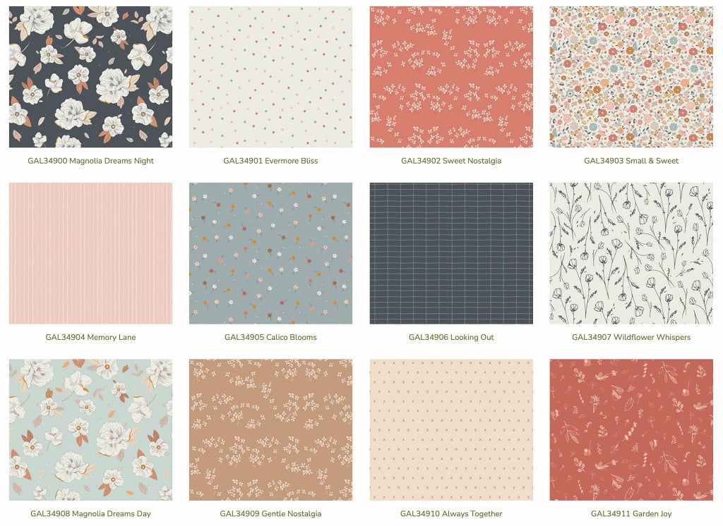 Fat Quarter Bundle Stoffset Patchworkstoffe kaufen Deutschland Der Rabe im Schlamm Art Gallery Fabrics Elizabeth Chappell Gayle Loraine