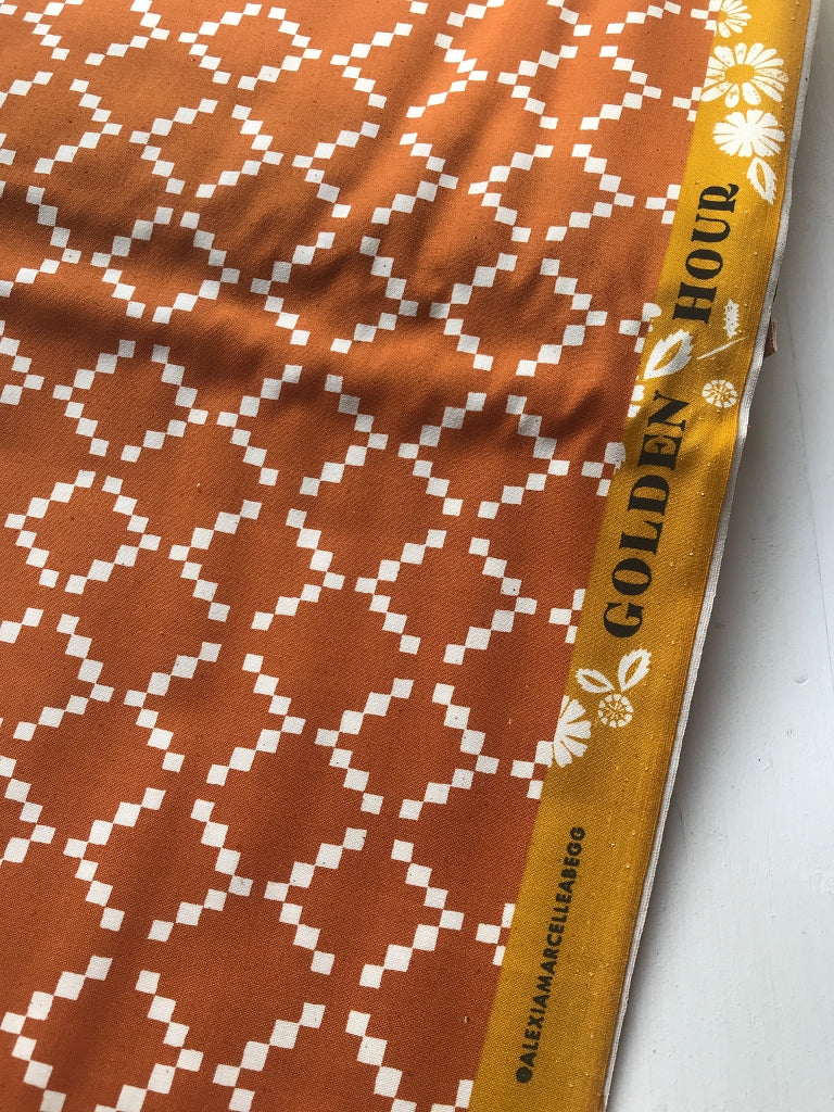 Der Rabe im Schlamm Meterware Patchworkstoff kaufen Ruby Star Society Golden Hour Alexia Abegg Saddle Tile