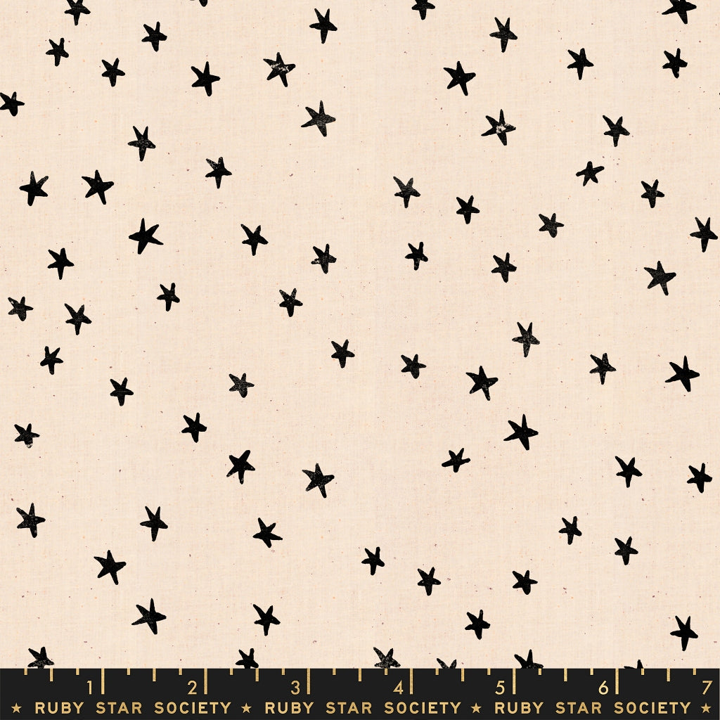 Der Rabe im Schlamm Meterware Patchworkstoff kaufen Ruby Star Society Starry Alexia Abegg Natural Black