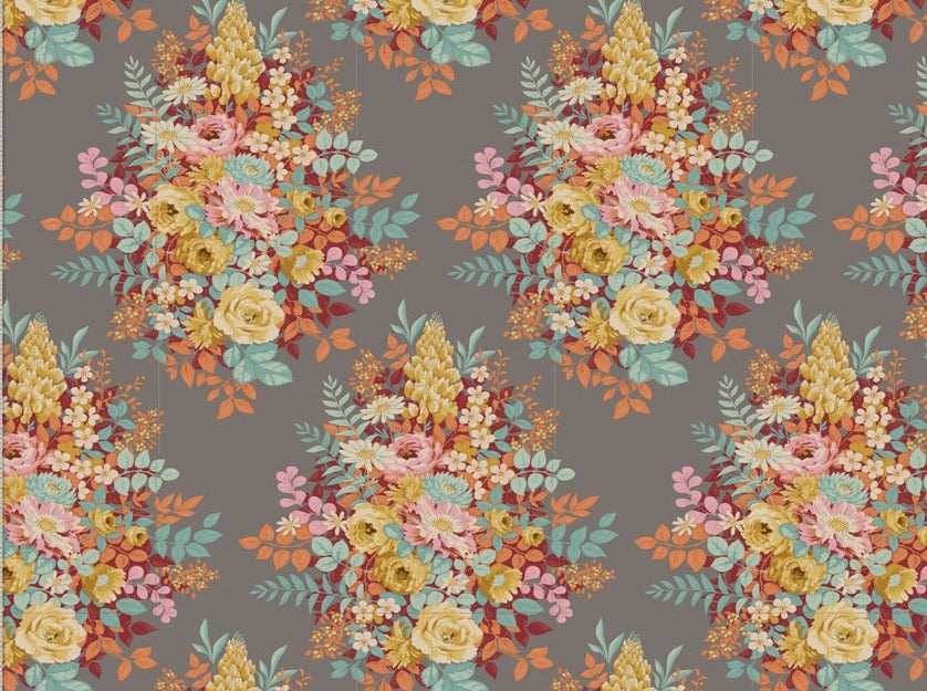 Patchworkstoff kaufen Der Rabe im Schlamm Tilda Chic Escape Whimsyflower Grey
