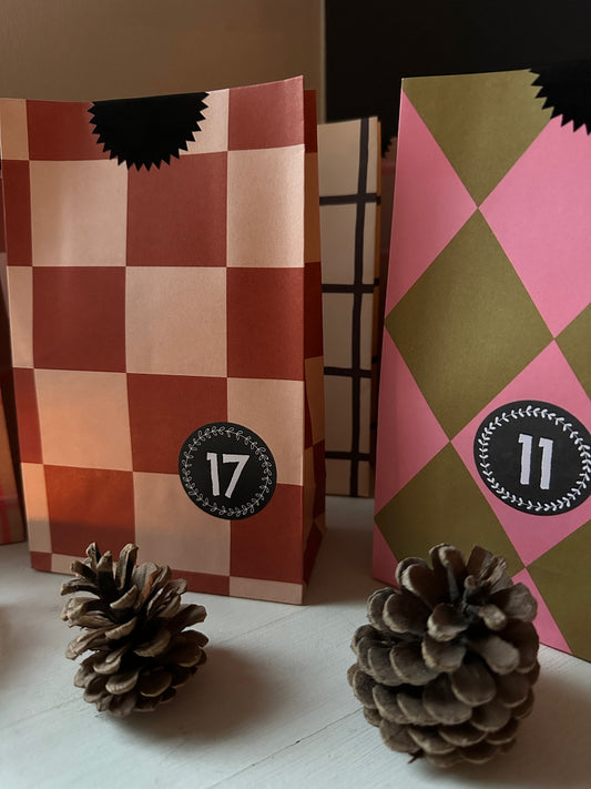 Der Rabe im Schlamm Adventskalender kaufen Stoff Patchwork Quilt Nähen Weihnachten 