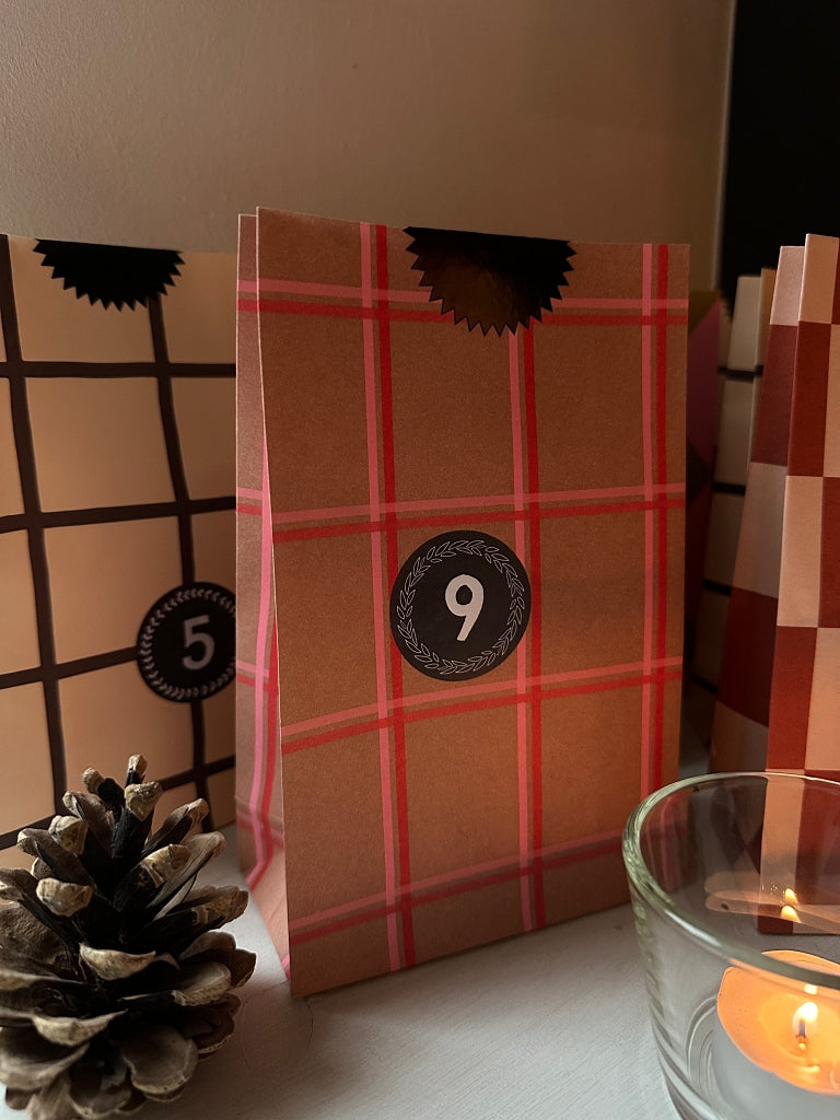 Der Rabe im Schlamm Adventskalender kaufen Stoff Patchwork Quilt Nähen Weihnachten 