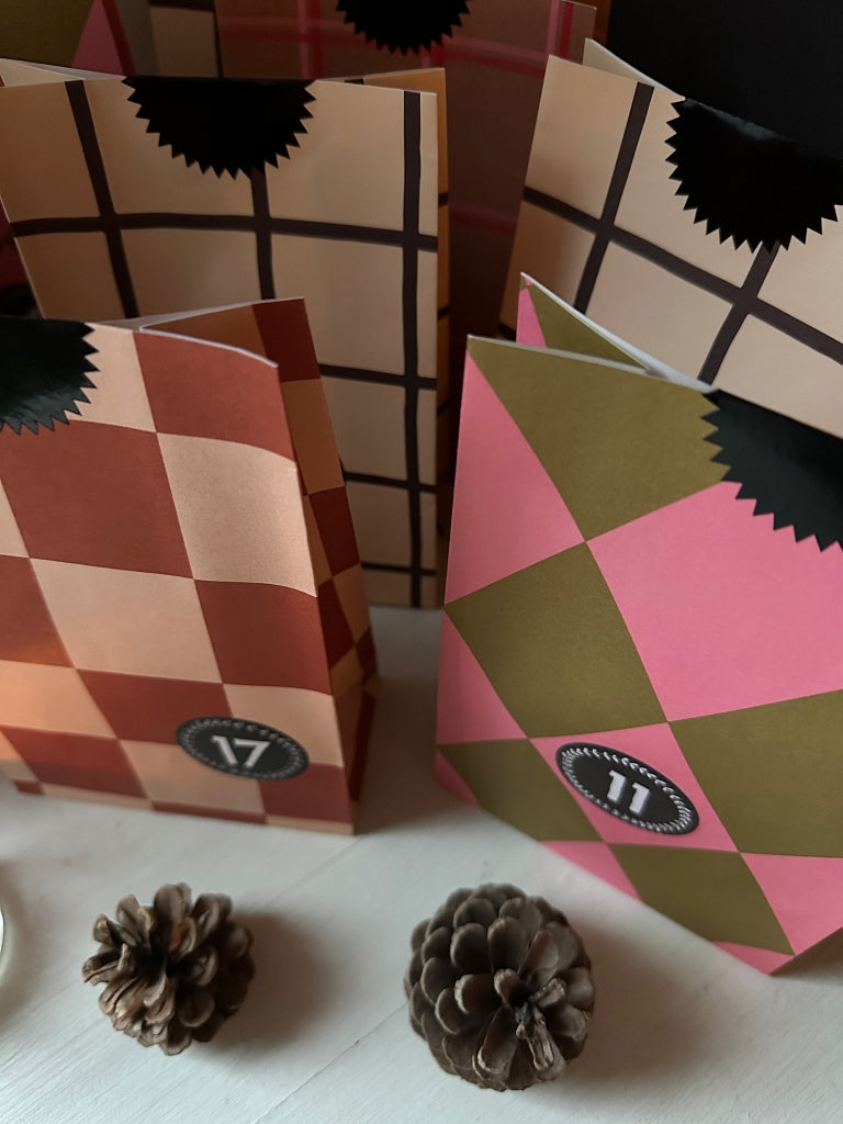 Der Rabe im Schlamm Adventskalender kaufen Stoff Patchwork Quilt Nähen Weihnachten 