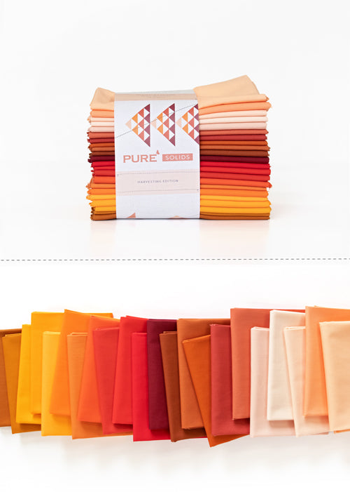 Fat Quarter Bundle Stoffset Patchworkstoffe kaufen Deutschland Der Rabe im Schlamm Art Gallery Fabrics Pure Solids Harvesting Edition