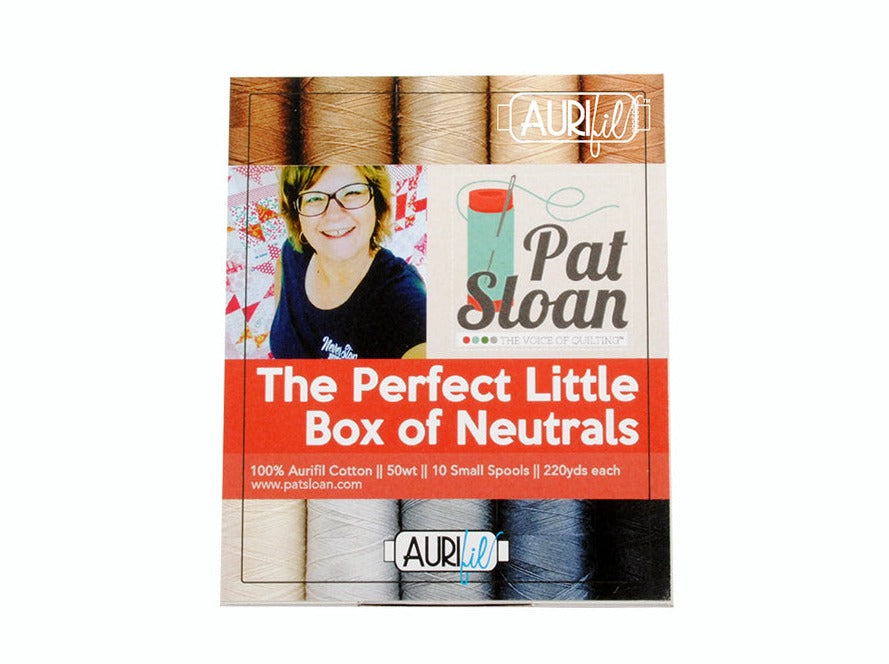 Aurifil Set Packung Kollektion kaufen Deutschland Der Rabe im Schlamm  The Perfect Little Box of Neutrals Pat Sloan