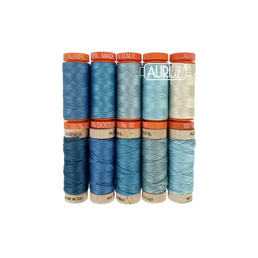 Aurifil Set Packung Kollektion kaufen Deutschland Der Rabe im Schlamm Indigo Wendy Sheppard