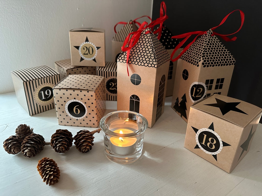 Der Rabe im Schlamm Adventskalender kaufen Stoff Patchwork Quilt Nähen Weihnachten 