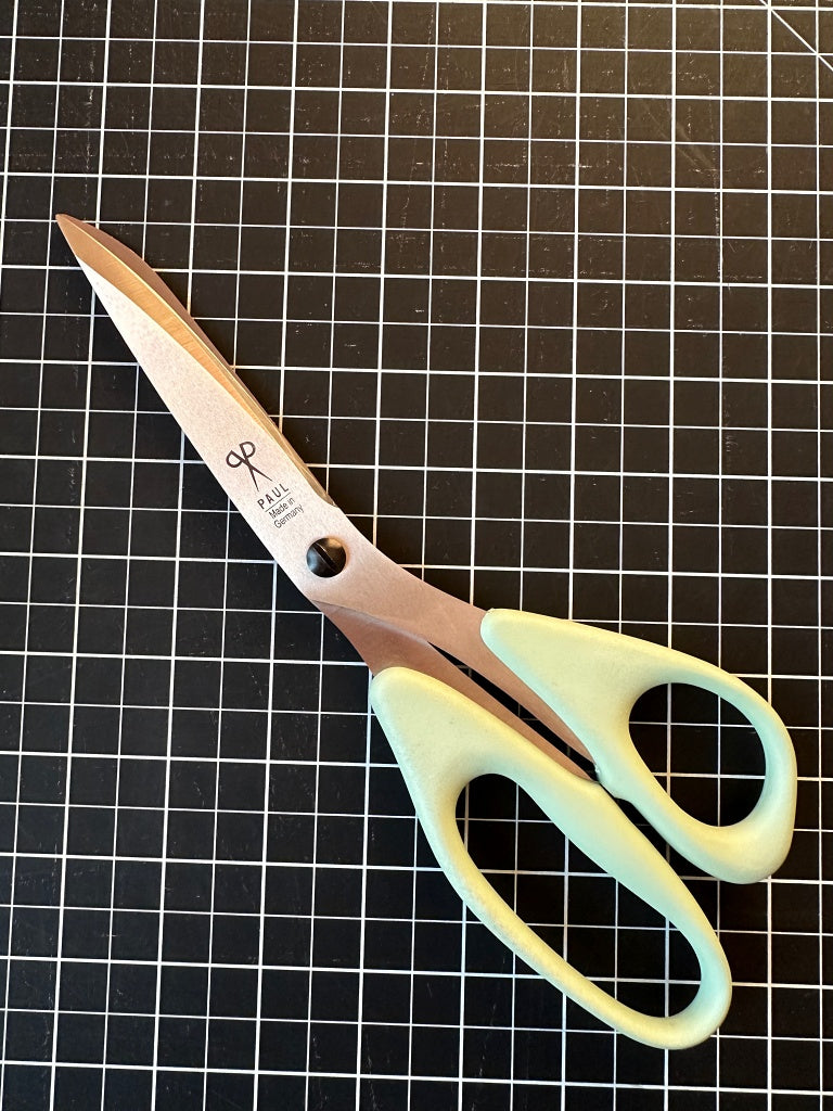 Der Rabe im Schlamm Profi Schneiderschere Premium Inch Lineatur technische Verzahnung Quiltshop Patchwork Tool Stoffschere kaufen 