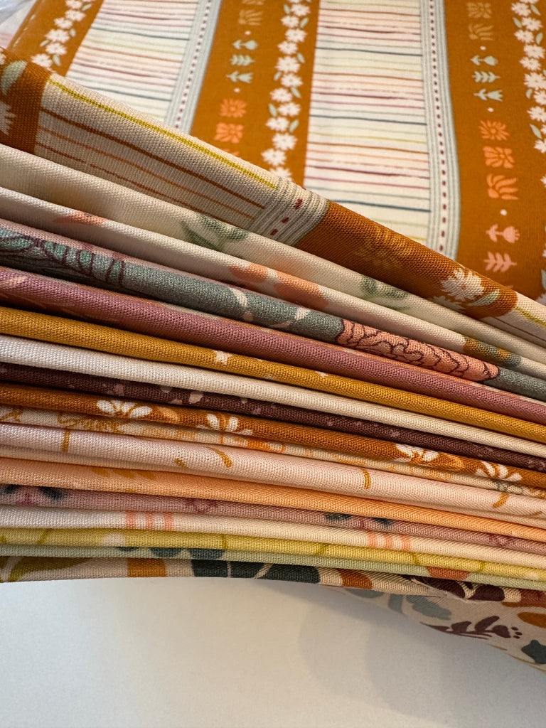 Quilt Kit - Geobloom Bloom & Shine - Art Gallery Fabrics - ohne Quiltrückseite