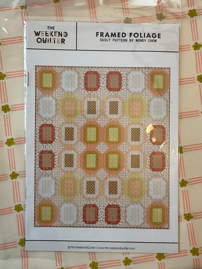 Quilt Kit  Der Rabe im Schlamm Deutschland kaufen Art Gallery Fabrics Geobloom Framed Foliage