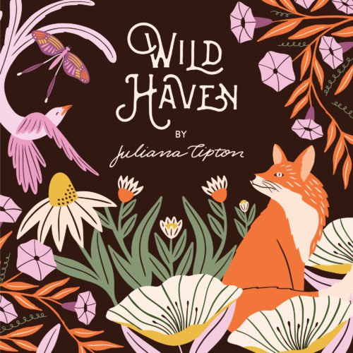 Der Rabe im Schlamm Meterware Patchworkstoff kaufen Cloud 9 Wild Haven Juliana Tipton Reststück Sale