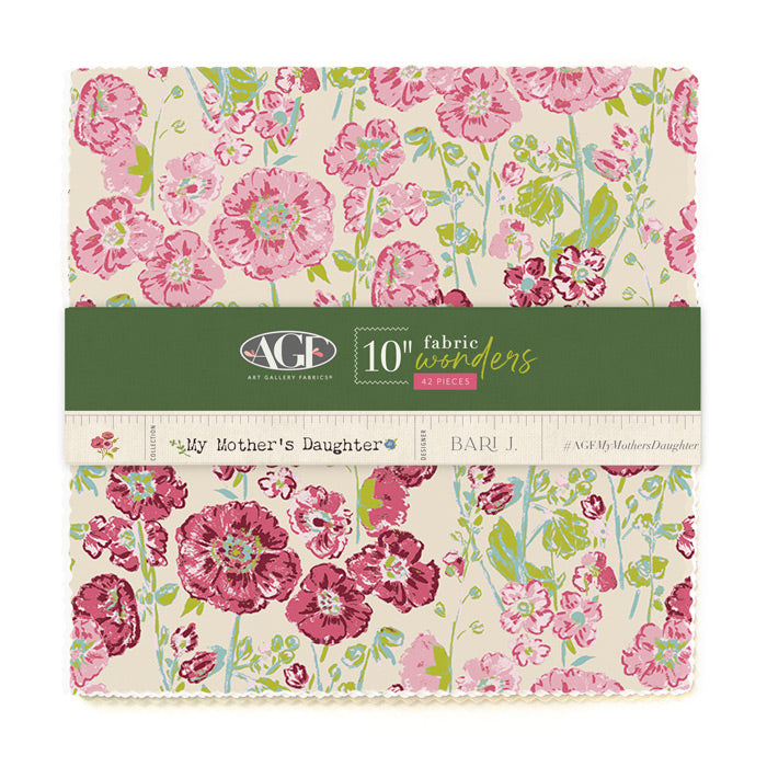 Layer Cake 10“ Fabric Wonders Precuts Stoffset Patchworkstoffe kaufen Deutschland Der Rabe im Schlamm Art Gallery Fabrics Bari J My Mother´s Daughter