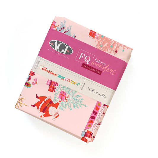 Fat Quarter Bundle Precuts Stoffset Patchworkstoffe kaufen Deutschland Der Rabe im Schlamm Art Gallery Fabrics Christmas in Color