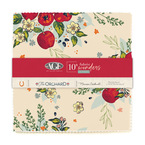 Layer Cake 10“ Fabric Wonders Precuts Stoffset Patchworkstoffe kaufen Deutschland Der Rabe im Schlamm Art Gallery Fabrics Maureen Cracknell The Orchard