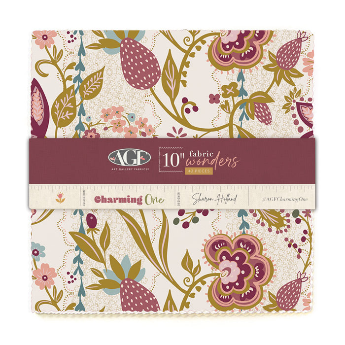 Layer Cake 10“ Fabric Wonders Precuts Stoffset Patchworkstoffe kaufen Deutschland Der Rabe im Schlamm Art Gallery Fabrics Sharon Holland Charming One