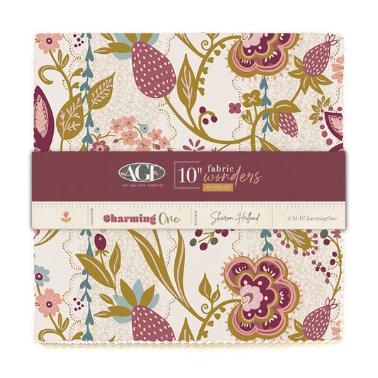 Layer Cake 10“ Fabric Wonders Precuts Stoffset Patchworkstoffe kaufen Deutschland Der Rabe im Schlamm Art Gallery Fabrics Sharon Holland Charming One