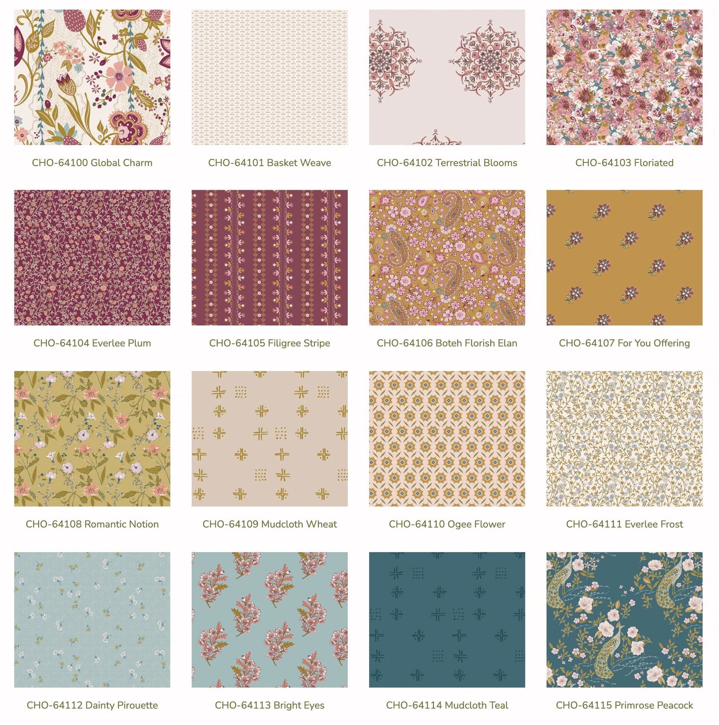 Precuts Stoffset Patchworkstoffe kaufen Deutschland Der Rabe im Schlamm Art Gallery Fabrics Sharon Holland Charming One