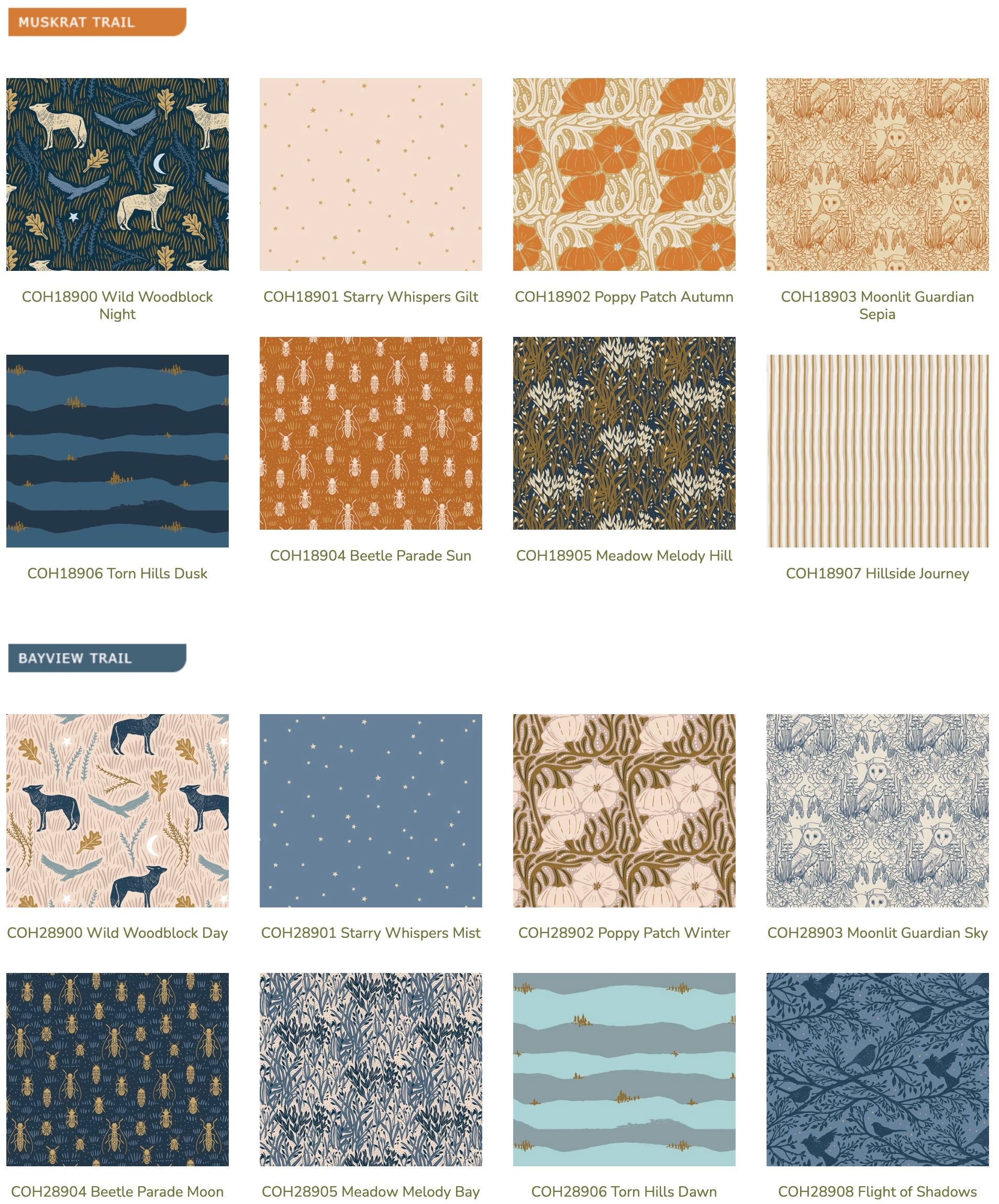 Der Rabe im Schlamm Fat Quarter Bundle Precuts kaufen Deutschland Art Gallery Fabrics Katie O`Shea Coyote Hill Patchworkstoffe Fabric Wonders 10" inch squares Layer Cake